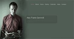 Desktop Screenshot of alecfrankgemmill.com
